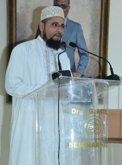 Alavi Bohras: Annual Meet of the Parliament of the World's Religions, Social Works Deptt. MSU, Vadodara